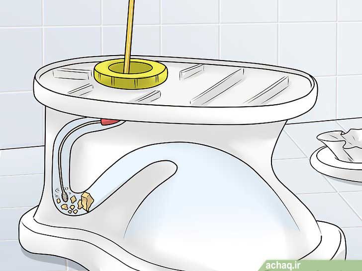 بلند کردن توالت فرنگی برای لوله بازکنی کرج