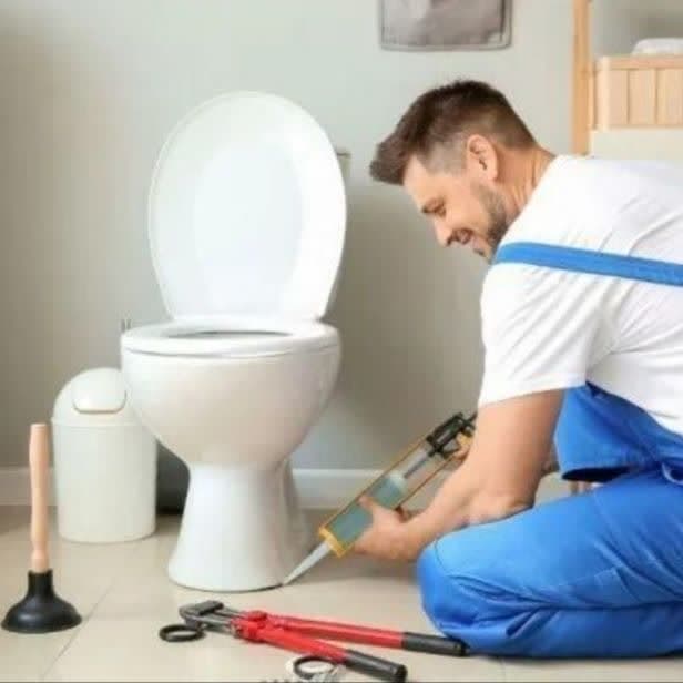 تعویض و نصب توالت فرنگی در هنگام