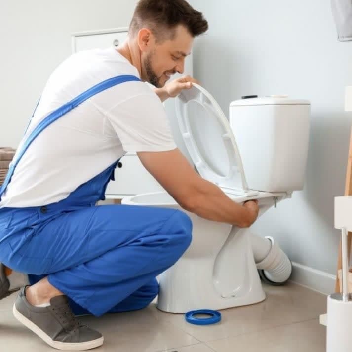 نصب و تعویض توالت فرنگی