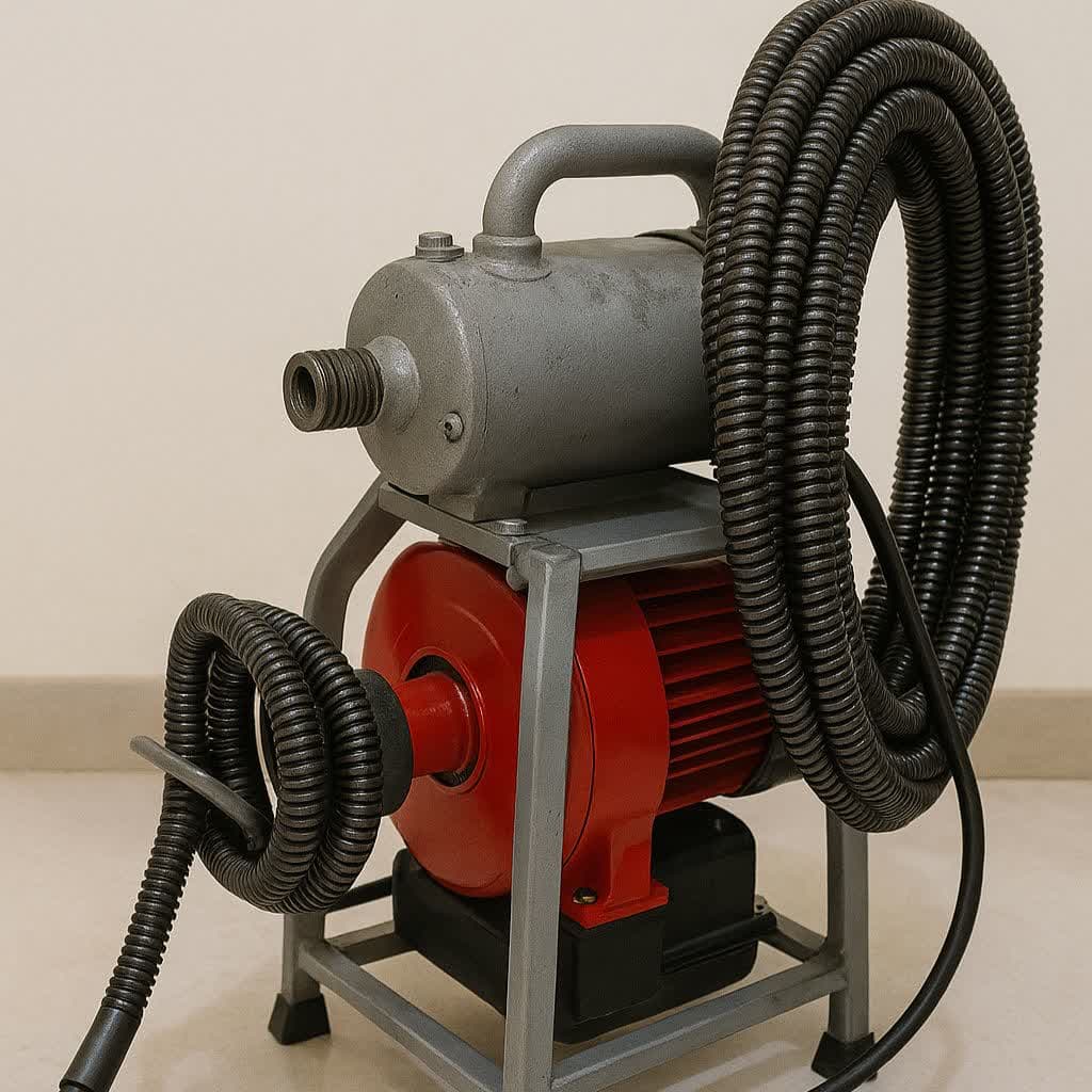 استفاده از فنر برقی برای باز کردن گرفتگی ها پیچیده